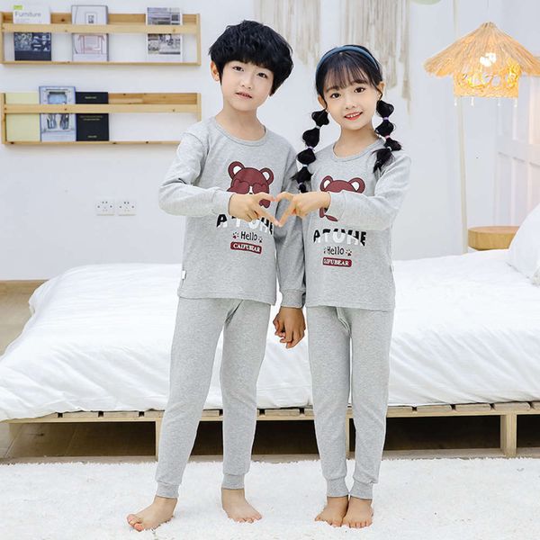 

children's set korean underwear cloth version trousers in autumn and winter of 2020 1tzc, Blue;red