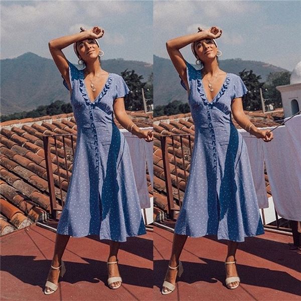 

y8p5d wooden ear polka sweet hipster v-neck dot printed wooden printed v-neck dress sweet hipster polka dot ear dress m3gly, Black;gray