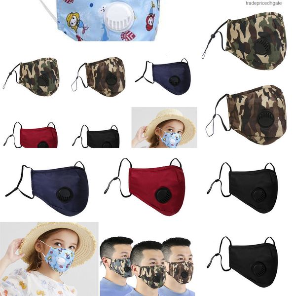 

adults colors 5 filter valve silk mouth ice face mask pm2.5 reusable windproof washab ap25 b80r