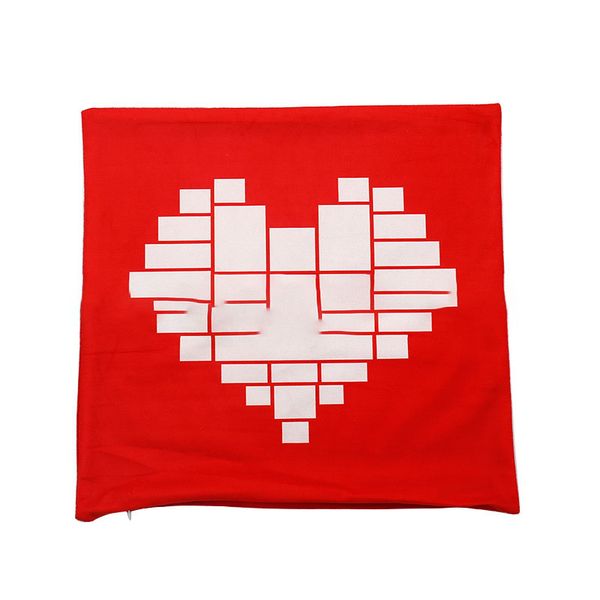 

sublimation blank pillow case red love heart soft pillowcase moon star pillowcases men women fashion 8ex p2