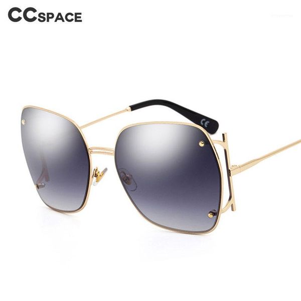 

48196 square metal frame sunglasses luxury men women fashion shades uv400 vintage glasses1, White;black