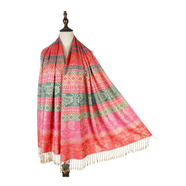 

зимний шарф шали женщины wrap paisley luxury vintage, Blue;gray