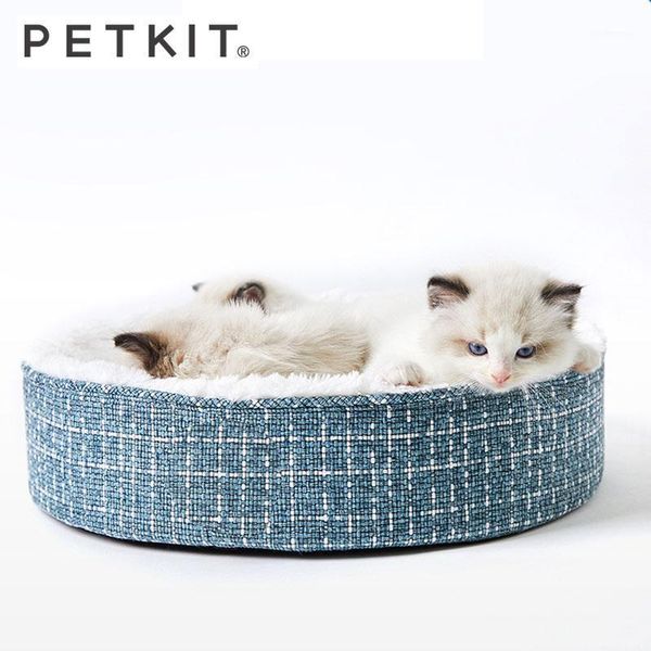 

petkit soft winter warm pet bed washable mat detachable cat 4d memory foam pad1