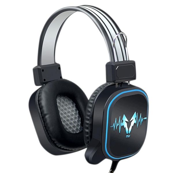 

headphones & earphones ds100 head-mounted rgb gaming luminous headset 7.1 single usb computer