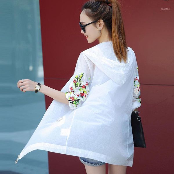 

spring casual jacket women print long sleeve basic coat femme outerwear streetwear lady summer beach sunscreen jacket oversized1, Tan;black