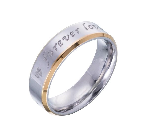 

king queen couple band engraved ring personality designe our name on the ring romantic titanium steel men women engagement55, Silver