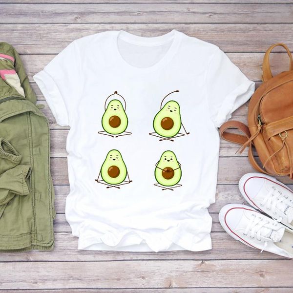 

women t shirts cartoon fruit beach vacation casual cute 90s womens graphic t ladies print lady shirt female tee shirt, White