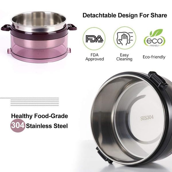 

portable thermal lunch box microwave stainless steel japanese thermos lunch box bento boxes leakproof food container lunchbox bbypod