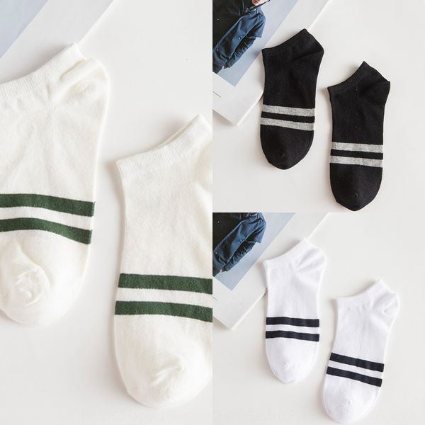 

лето тонких мужского тренда коротких трубки хлопок лодка хлопок лодка два барных спортивных носков zhuji носков +826 xwipr, Black