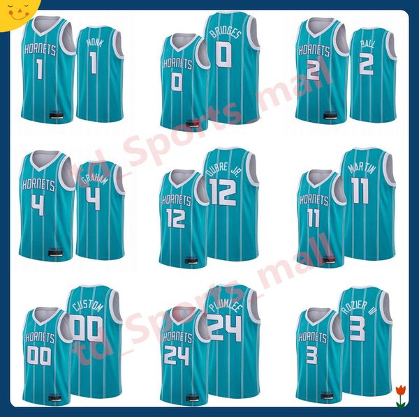 

2021-22 75th anniversary diamond printed mens basketball lamelo ball gordon hayward james bouknight kai jones kelly oubre jr. jersey, Black;red