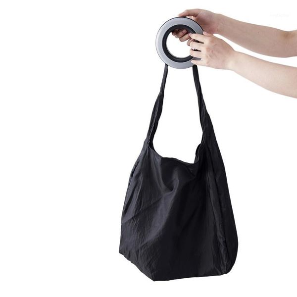 

storage bags round shopping bag box home garden organization green daily necessities durable and waterproof1