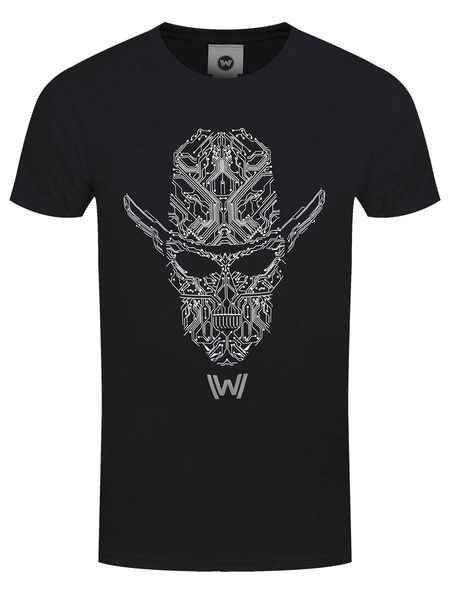 

westworld circuit face мужская черная футболка спортивная с капюшоном толстовка толстовка