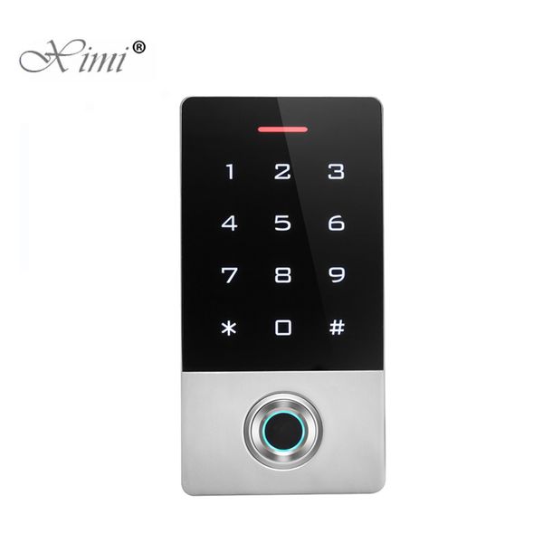 

P68 Waterproof Fingerprint Access Control System RFID Wiegand 26 Fingerprint Reader Standalone Door Access Control