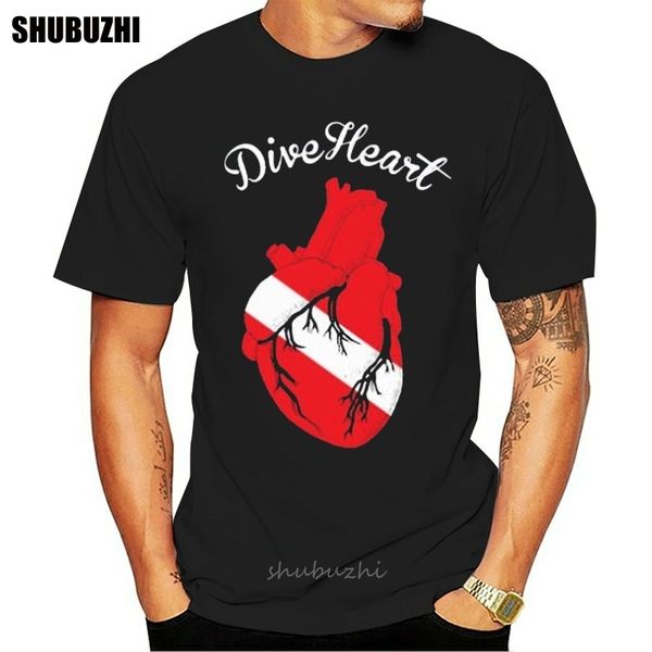 

new casual tee shirt dive heart funny scuba diving t shirt diver equipment sports deep sea summer t shirt sport hooded sweatshirt hoodie