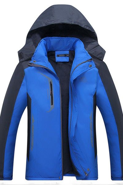 

thick warm windproof ski snowboard waterproof jackets mountaineering snow suits for men and women x1025, Black;brown