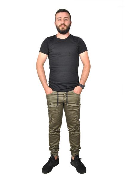 

light khaki cargo pants1, Black
