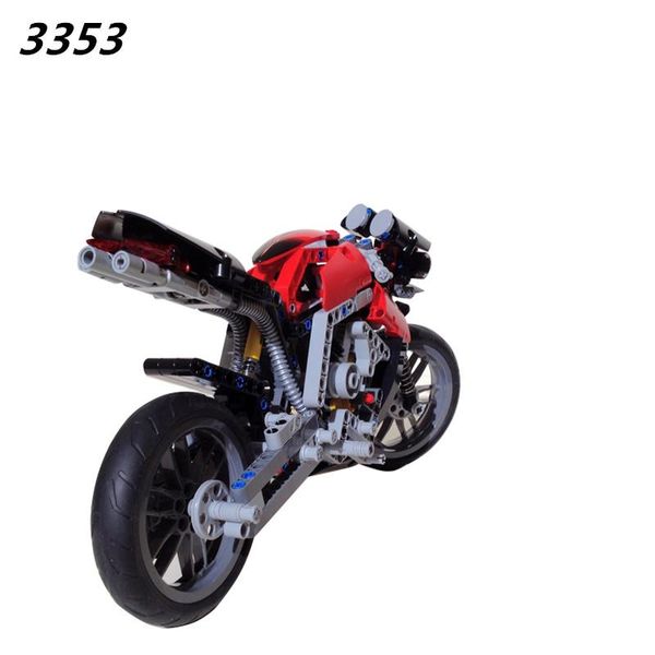 

new 3353 3354 motorcycle exploiture building blocks sets educational diy toys bricks toys gift 8051 jlldni bdetrade