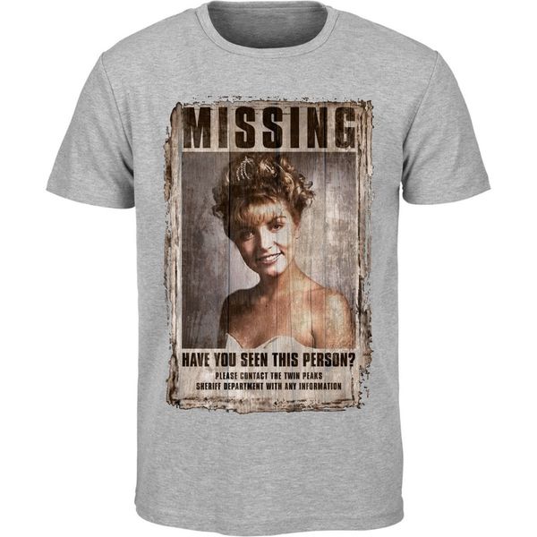 

new summer laura palmer twin peaks missing distressed style retro vintage classic casual sport hooded sweatshirt hoodie men t shirt