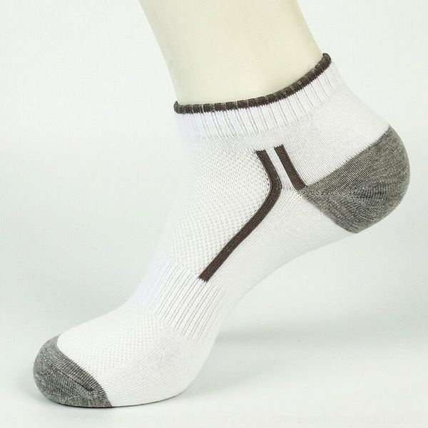 

zrimg men's invisible boat tube summer short sockscotton boat shallow invisible men's low socks mesh rdbfn socks, Black