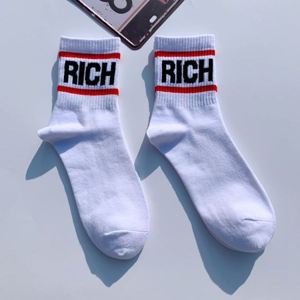 

20fn new designer socks mens womens sports socks outdoor short tube sock running socks fashion rich letters cotton stocking, Black
