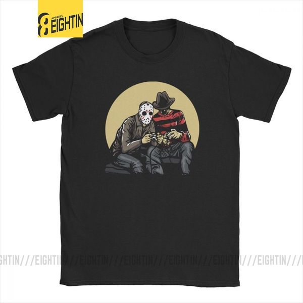 

killer gamers horror movie scary friday the 13th jason voorhees freddy tee short sleeve party hooded sweatshirt hoodie men t shirt