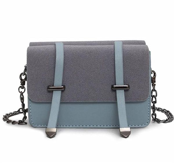 

2020 new korean version lady's single shoulder bag fashion strap chain small square bag pu lady one hair substitute
