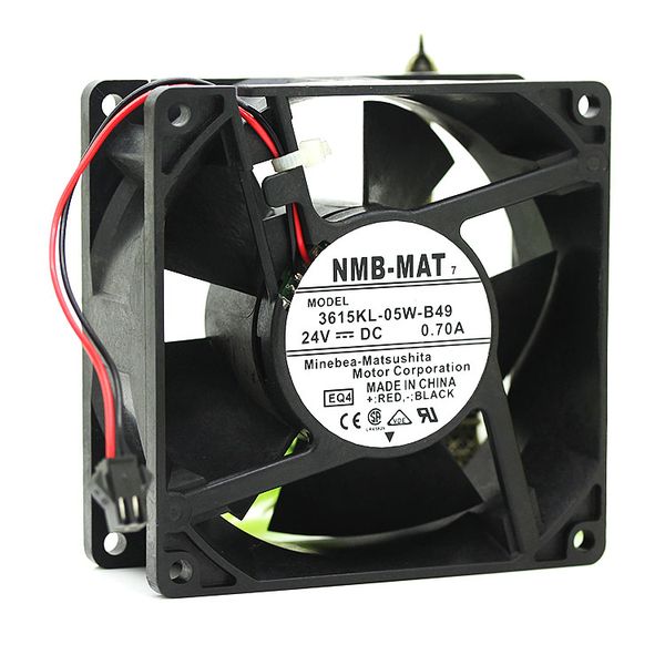 Fan Soğutma NMB-MAT 3615KL-05W-B70 EQ1 DC 24V 0.70A 92x92x25mm Sunucusu için