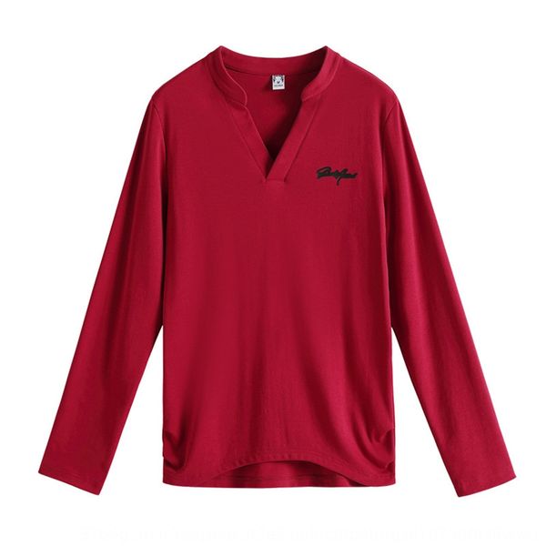 

95 хлопка с длинным рукавом женщин свободно осень новых крупных женщин дно футболки пальто футболки топ печататься v-образным вырезом сверху, White