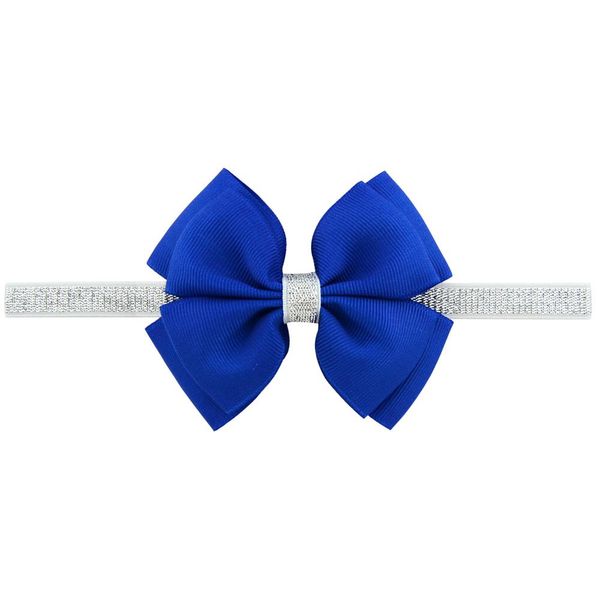 

1 piece sweet color kids bow headband silver ribbon bows with thin hairband pgraphy props girls bow tiara headwrap 724 q sqczyb