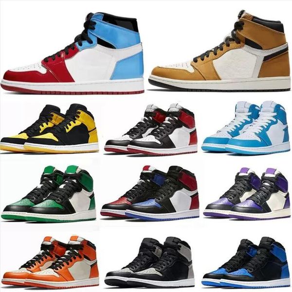 

jumpman 1 basketball shoes athletics x sneakers running shoe for men women sports torch hare royal pine green comfortable court us 5.5-13
