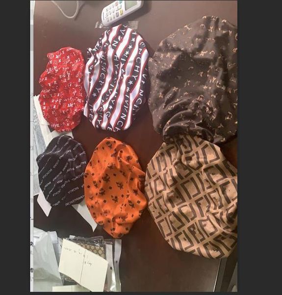 

дизайнер спать ночной капюшон cap cap durag мусульманские шапки 81 стиль женщины растягивающие сол турбан шляпа шляпы шелковистые божественн