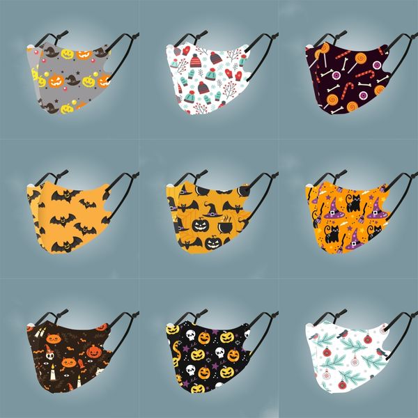 

design printing pattern dust proof over ear fabric characterize mask#628, Black