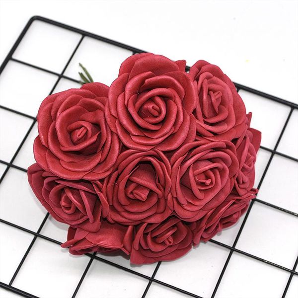 

свадьбы розетты оберточных цветов diy 8см украшение хорошенького 10шта foam supplies букет искусственного автомобилей роза невеста цветочной