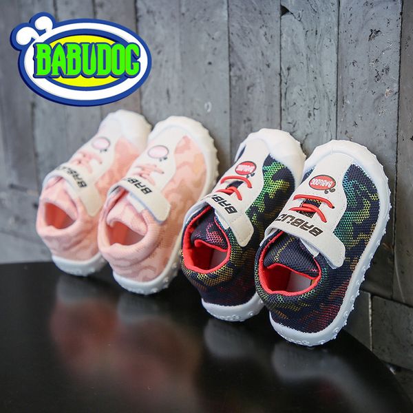 

BABUDOG spring and autumn shoes new male and female baby soft bottom toddler shoes mesh shoe manufacturers on behalf of the wholesale