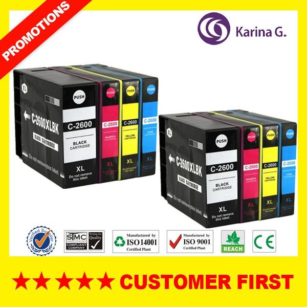 

compatible for canon pgi2600 for canon maxify ib4060 mb5060 mb5160 mb5360 mb5460 etc.