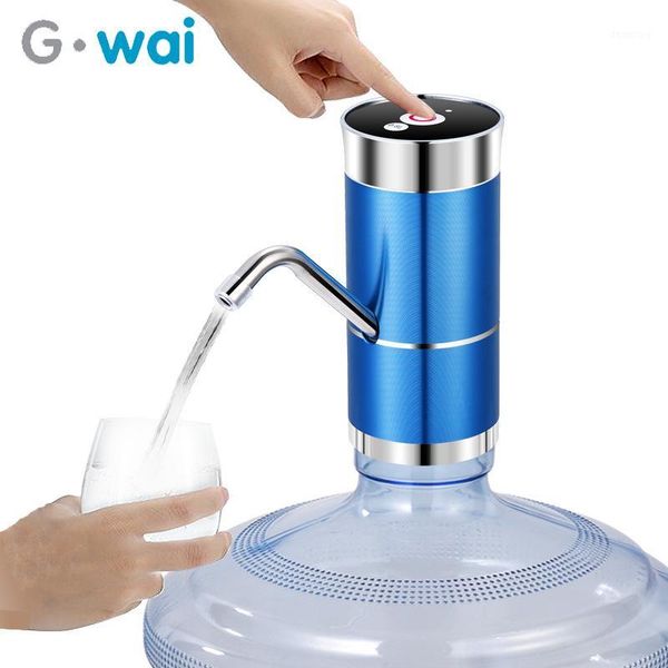 

double pump faucet electric water dispenser pure automatic water usb rechargeable touch screen 0.8l fixed volume1