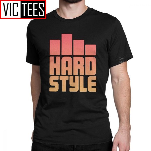 

hardstyle techno party мужчины 100 процентов хлопка музыка defqon дизайнеры балахон hardcore танец dj techno edm крупногабаритные футболки т