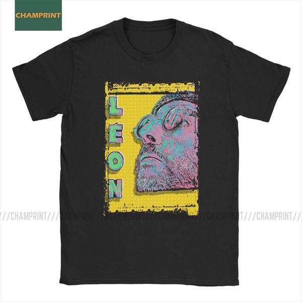 

leon the professional mathilda movie natalie portman luc besson tees short sleeve round collar sport hooded sweatshirt hoodie men t shirt