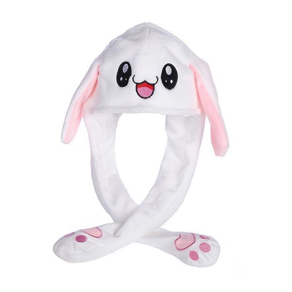 

симпатичный плюшевый тепловое hat cap с movable уха shaped игрушки для женщин lady run k игра одинаковые шапки шапки зима теплая шапка подар, Blue;gray