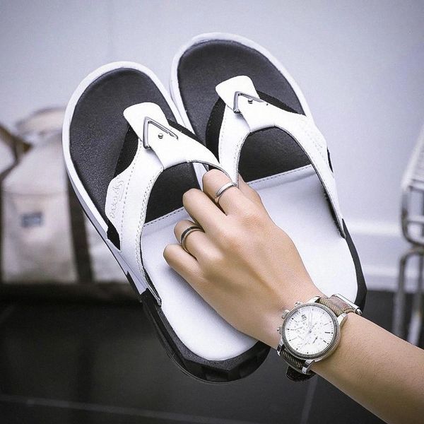 

classic men soft sandals comfortable men summer shoes leather sandals big size soft comfortable summer t01 #gt1m
