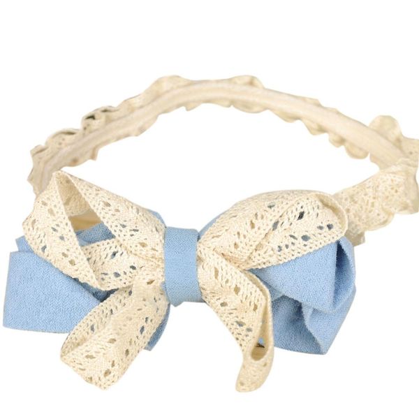 

кружева ребёнка повязка на голову аксессуары для волос baby bowknot кружевные головные уборы младенческие волосы лук головной убор детские а, Slivery;white