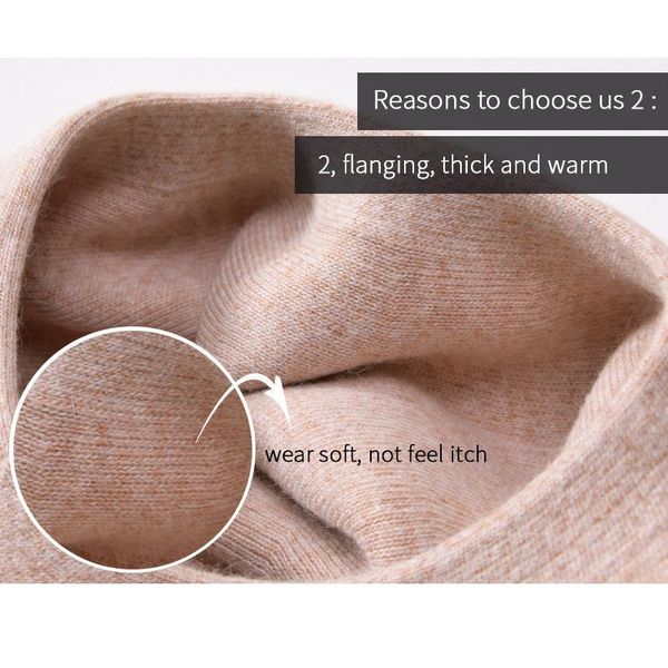 

women beret hat winter female knitted cotton wool hats spring brand girls wool solid col jlltsx