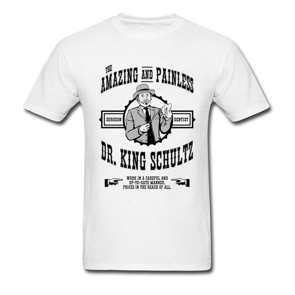 

sport doctor who t shirt men dr king schultz printed on 100% cotton t-shirt 2018 fashion brand plus size xxxl letters tshirts