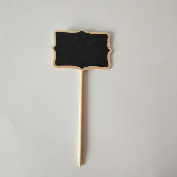 

d8xh18cm event party supplies wood diy craft markers plant labels wood wedding tags with blackboard