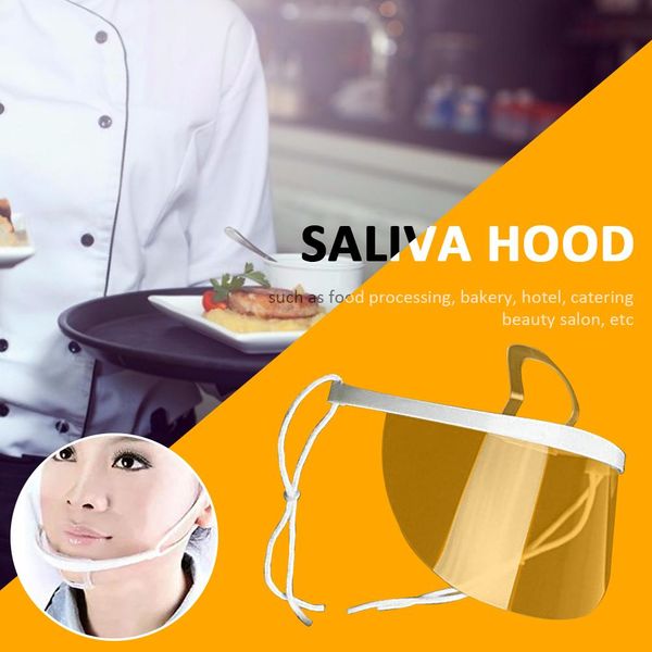 

прозрачные маски catering специальная пищевая гигиена пластиковая кухня улыбка ресторана antioil spray saliva шеф-повар jllkfi, Black