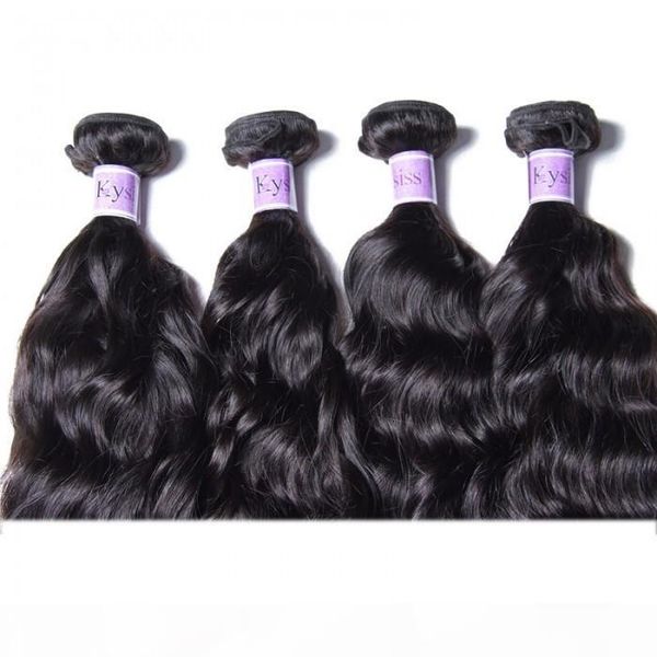

tkwig 8a grade 4 pcs product brazilian natural wave virign hair extensions lace front bob style for black woman, Black;brown