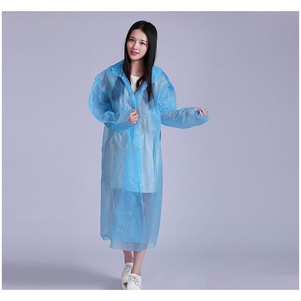 

200pcs disposable raincoat emergency waterproof hood poncho travel camping must rain coat unise qylcxx bbgargden