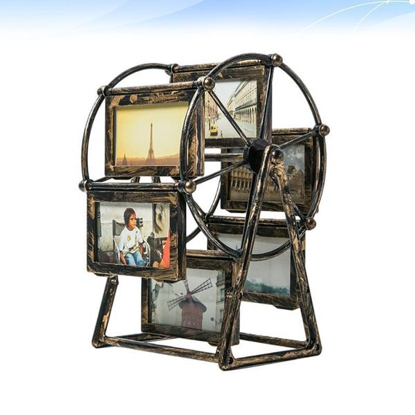 

ferris wheel p frame retro rotary windmill beautiful picture frame deskornament for home (4" without ps)1