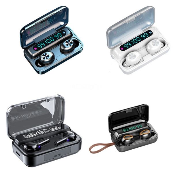 

new q67 bluetooth 5.0 digital display pull-type large-capacity charging warehouse tws business sports bluetooth headset#524