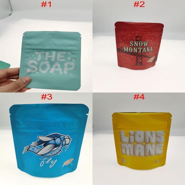 

cookies fly child resistant mylar bags 3.5g childproof edibles plastic zipper package dry herb tobacco flower wmtefm lyqlove